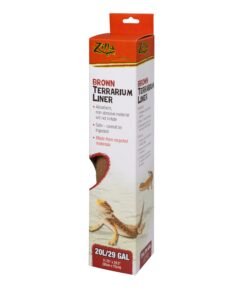 Zilla Reptile Terrarium Liners Brown 20L/29/37 Gallon