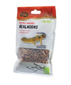 Zilla Reptile Munchies Mealworm .5 Ounces