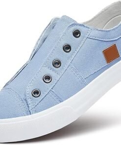 2025 Women's Slip-On Shoes,Non-Slip Fashionable Canvas Sneakers,Low-Top Casual Shoes