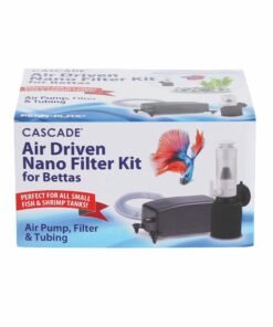 Penn-Plax Cascade Nano Aquarium Filter & Air Pump Kit for Bettas