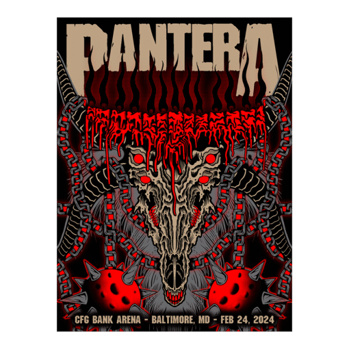 Tour 2024 Lithograph – Baltimore, MD