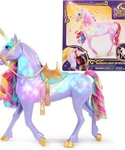 Children's Interactive Rainbow Glowing Wild Star Unicorn Toy