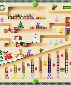 Children's Magnetic Color Number Maze Toy