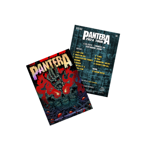 Pantera 2024 Tour Foil Trading Card Set – Image 4