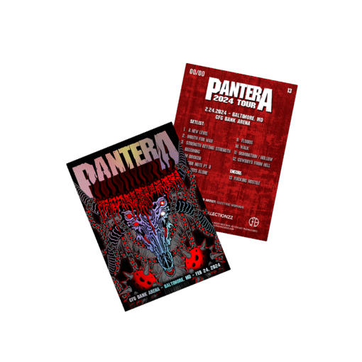 Pantera 2024 Tour Foil Trading Card Set – Image 5