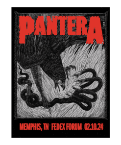 Tour 2024 Lithograph – Memphis, TN