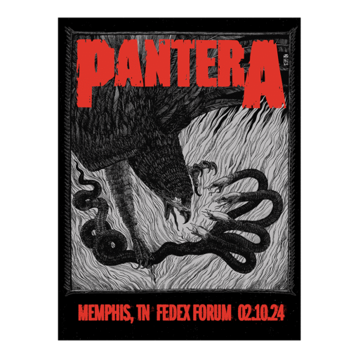 Tour 2024 Lithograph – Memphis, TN