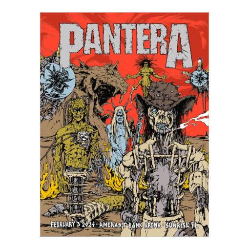 Tour 2024 Lithograph – Sunrise, FL