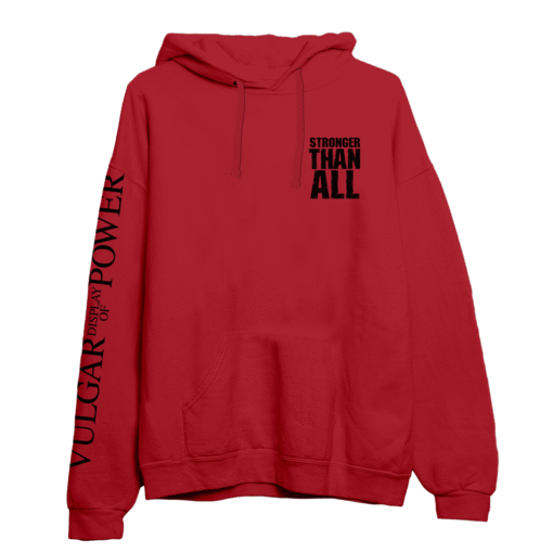 Stronger Than All Red Hoodie