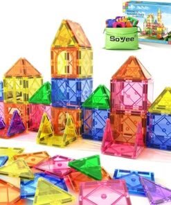 Toddler Magnetic Building Blocks Toys Games Sensory Toys