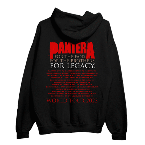 World Tour 2023 Black Hoodie – Image 3