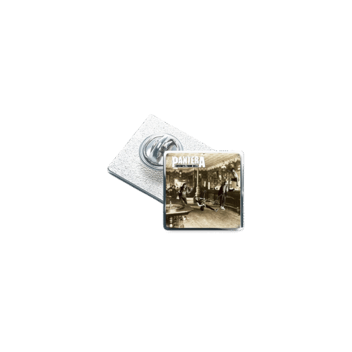 Cowboys From Hell Photo Enamel Pin